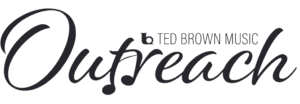Ted Brown Music Outreach logo.